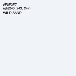 #F0F3F7 - Wild Sand Color Image